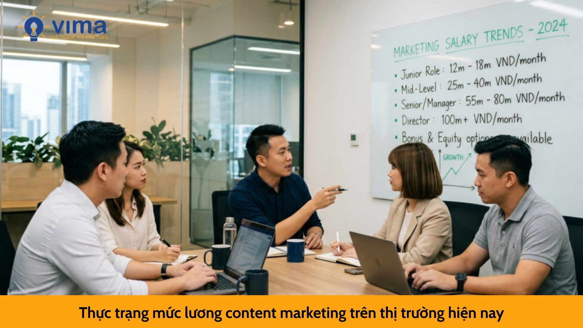 Thực trạng mức lương content marketing trên thị trường hiện nay